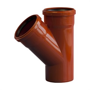 160 тройник на 160 угол 45  ПП ПОЛИТЭК наруж. 160116045