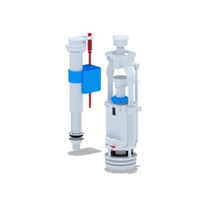 Арматура к смыв. бачку Кноп. АНИпласт бел нижн/подв. WC8510 АНИ пласт WC8510