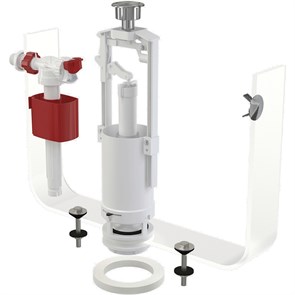 Арматура к смыв. бачку стоп-кноп.ALCAPLAST/Alcadrain 1/2 хр.кн.бок.подв унив колонка SA2000 1/2 SA2000 1/2