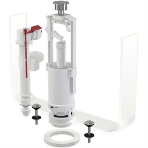 Арматура к смыв. бачку стоп-кноп.ALCAPLAST/Alcadrain 1/2 хр.кн.ниж.подв унив колонка SA2000S SA2000S 1/2