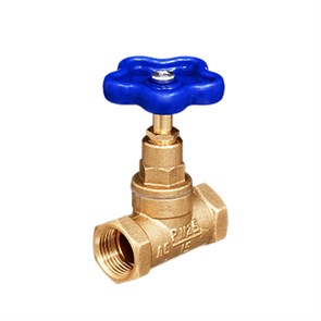 Клапан запорно-регулирующий(Вентиль) 1'' лат 15б3р вода ДУ25 А50 (М) БАЗ БАЗ.А50.25.М