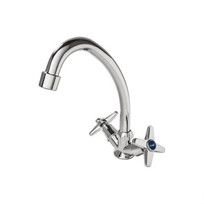 {{photo.Alt || photo.Description || 'Смеситель для кухни 1/2 кер F4020-2 FRAP КРЕСТ (выс.пов.излив, п/ гайку, хром, силумин)'}}