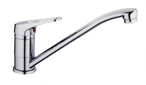 Смеситель для кухни 35к F4213 FRAP (плоский пов.излив, п/шпильку, хром, силумин) F4213