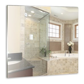 Зеркало MIXLINE квадрат 400*400 (ШВ) б/полки 00000081