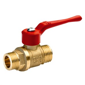 Кран шаровой 1/2'' нар/нар рукоятка 11Б27п1 БАЗ Standart PN40 БАЗ.А32.0.15.НГ.40