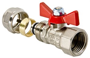 Кран шаровой для м/п трубы 1/2'' х 16 вн/ц VALTEC VT.342.N.1604 VT.342.N.1604