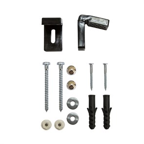 Крепеж для унитаза с угловыми кронштейнами (ДЛЯ СКРЫТОГО МОНТАЖА) 71015