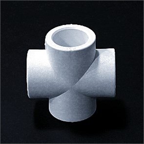 Крестовина 25 PRO AQUA БЕЛЫЙ PA17010P