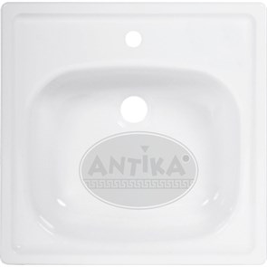 Мойка эмаль Antika 50х50 Екатеринбург ( с кронш) 17 см AMC-51101