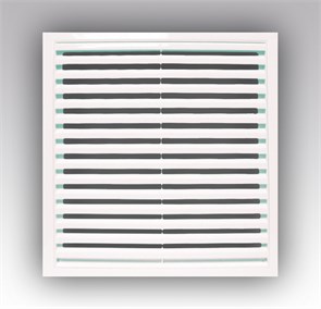 Решетка вент. 200*300 2030РР ж/наклонные, разъемная ERA 2030РР