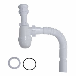 Сифон Варяг с гофрой 40*50 С 5010 АНИ пласт C5010