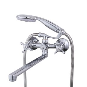 {{photo.Alt || photo.Description || 'Смеситель для ванны и раковины 1/2 кер F2224 FRAP с шар перекл КРЕСТ (L излив, хром, латунь),'}}