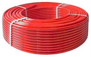 Труба из сшитого полиэтилена PE-Xb 16 (2,0) (200м) VALTEC красная с кисл барьером EVOH VP1620.3.200