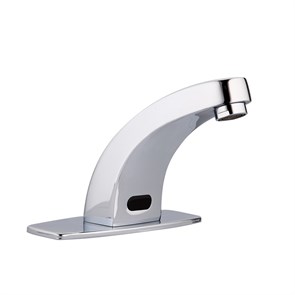 Смеситель для раковины F512-1 FRAP СЕНСОРНЫЙ (литой, п/шпильку, хром, латунь) F512-1