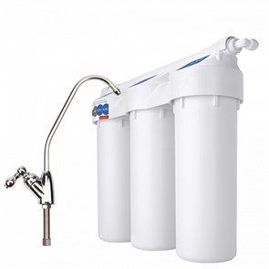 Фильтр под мойку 1/2'' трехступ. хол. вода 10