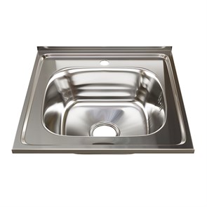 Мойка 50х50 (0,6) вып 3 1/2 MIXLINE 16см с сифоном 527973