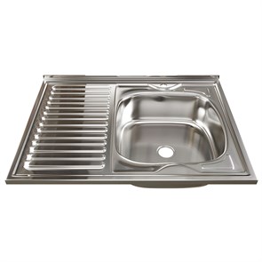 Мойка 80х60 (0,4) прав вып 1 1/2 MIXLINE 16см 527971