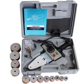 Комплект сварочного оборудования AQUAPROM P40/6 1500 Вт PP-R (Насадки 20-63)Пласт. короб. P40/6