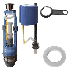 Арматура к см.бачку 2-хКноп DI хром ниж.под.ун.колонка D40 Старт-стоп(И-СБ2м-НпрФ-ХХ-ККрпс) 4-3-5-17 В00В0024170