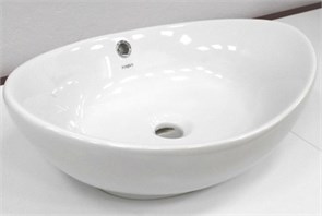 {{photo.Alt || photo.Description || 'Раковина накладная на столешницу "Гамма-56*37" ш*г овал (Kirovit)'}}