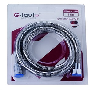 Шланг душевой 150 см имп/кон Glauf URG-1210 блист. URG-1210 imp*imp 150cm