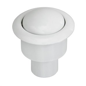 Кнопка нажимная И-СБ1-Б-КМ белая В00В0007603