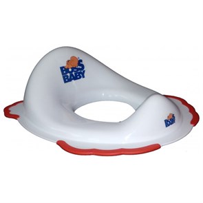 Накладка детская к сиденью жесткая BossBaby белая 103-536-01