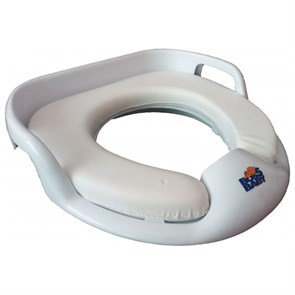 Накладка детская к сиденью мягкая BossBaby белая 103-535-01