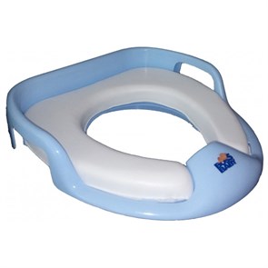 Накладка детская к сиденью мягкая BossBaby голубая 103-535-02