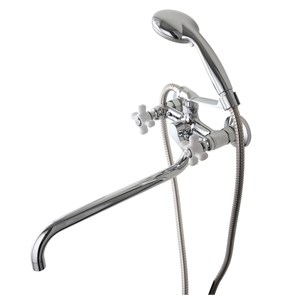 {{photo.Alt || photo.Description || 'Смеситель для ванны и раковины 1/2 кер F2618 FRAP (S излив, хром, латунь)'}}