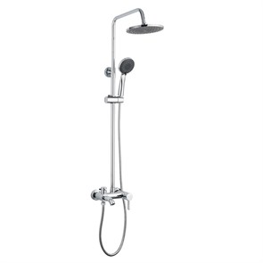 {{photo.Alt || photo.Description || 'Душевая система 40к F2416 FRAP лейка "Тропич. душ" (D200мм, хром, латунь)'}}