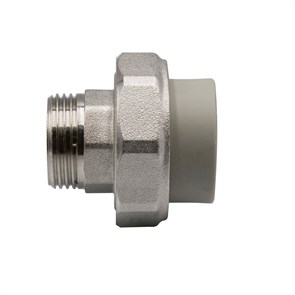 {{photo.Alt || photo.Description || 'Муфта комб. разъемная, нар 25х3/4'' EVER® plast  СЕРЫЙ (Россия)'}}