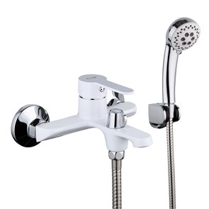 {{photo.Alt || photo.Description || 'Смеситель для ванны 35к F3241 FRAP (кор. излив, белый/хром, латунь)'}}