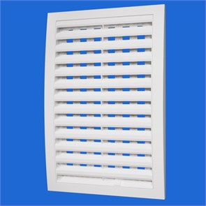 Решетка вент. 180*250 с динамичными жалюзи,разъемная 1825 РРП ERA 1825РРП