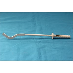 Кронштейн для радиатора с дюбелем анкерный белый 7*250мм БПЛ006