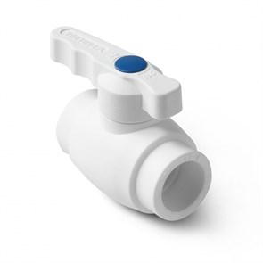 Кран шар 32 ручка PRO AQUA БЕЛЫЙ PRIME PA40512