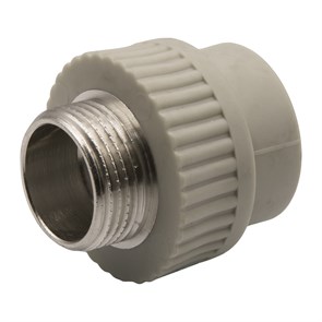 {{photo.Alt || photo.Description || 'Муфта комб. нар 32х1'' EVER® plast  СЕРЫЙ (Россия)'}}