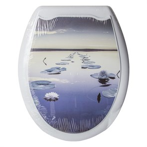 {{photo.Alt || photo.Description || 'Сиденье для унитаза "Универсал Декор" Кувшинки Европласт'}}