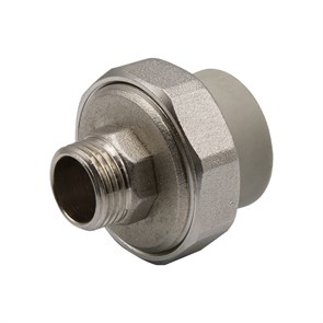 {{photo.Alt || photo.Description || 'Муфта комб. разъемная, нар 25х1/2'' EVER® plast  СЕРЫЙ (Россия)'}}