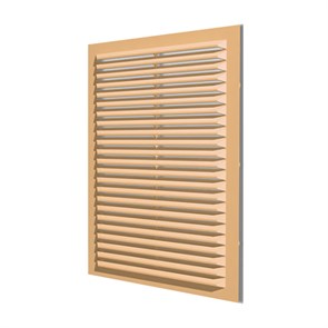 Решетка вент. 170*240 1724С ж/нак с сеткой ERA беж. 1724С беж