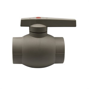 {{photo.Alt || photo.Description || 'Кран шар 50 ручка PP-R EVER® plast   СЕРЫЙ (Россия)'}}