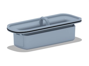 Гидрозатвор к линейному трапу TLM0010 АНИ пласт* TLM0010