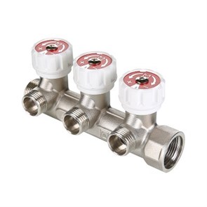 {{photo.Alt || photo.Description || 'Коллектор 3/4''x1/2'' с регулировочными вентилями для подачи водоснабжения VALTEC  (3 вых)'}}