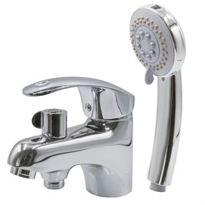 {{photo.Alt || photo.Description || 'Смеситель для раковины с лейкой 40к F1221 FRAP (литой, п/шпильку, хром, латунь)'}}