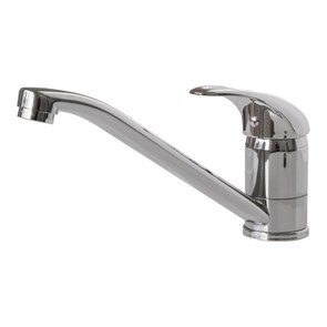 Смеситель для кухни 40к F4202-B FRAP (выс.пов.излив, п/шпильку, хром, силумин) F4202-B