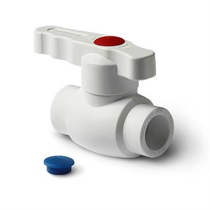 Кран шар 32 ручка PRO AQUA БЕЛЫЙ STANDARD PA44012