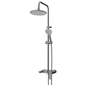 {{photo.Alt || photo.Description || 'Душевая система 40к ML2410 излив лейка 5 позиций +лейка "Тропический душ" ХРОМ'}}