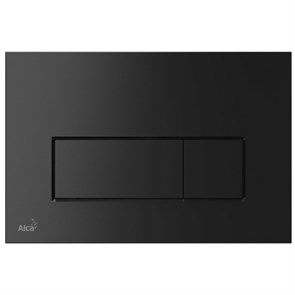 Кнопка для инсталляции ALCAPLAST/Alcadrain М578 прямоуг, ЧЕРНАЯ матовая M578