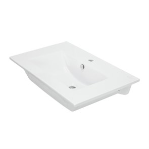 {{photo.Alt || photo.Description || 'Раковина накладная "Quadro 75"" белая с отв без кроншт (Sanita Luxe)'}}