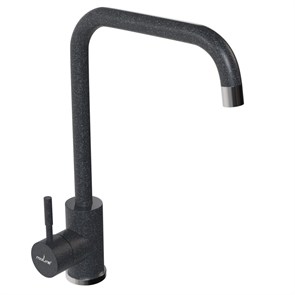 {{photo.Alt || photo.Description || 'Смеситель для кухни 35к MIXLINE ML-GS12 (309) темно-серый высок. излив'}}